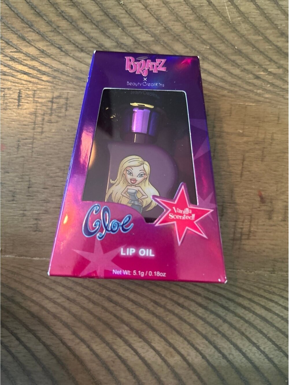Bratz x Beauty Creations Cloe Vanilla Scented Lip Oil NEW Sealed